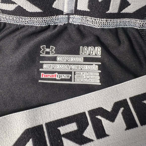 ✨Under Armour Large Black Performance compression Leggings - Picture 5 of 6